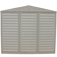 DuraMax 8'x8' DuraMate Stronglasting Vinyl Shed with Foundation Kit