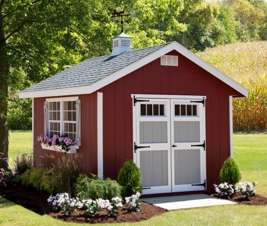 Homestead EZ-Fit Outdoor Wooden Storage Shed