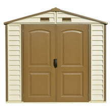 DuraMax 8'x6' Premier Series StoreAll Vinyl Shed with Foundation