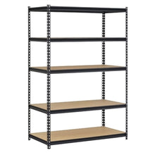 Heavy Duty Metal Storage Shelving Unit with 5 Adjustable Shelves