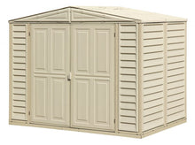 DuraMax 8'x5.5' DuraMate Vinyl Shed with Foundation Kit
