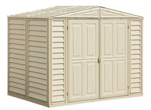 DuraMax 8'x5.5' DuraMate Vinyl Shed with Foundation Kit