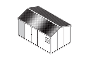 Duramax Gable Roof Insulated Building 3' Extension
