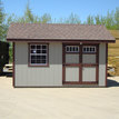 Heritage EZ-Fit Outdoor Wooden Storage Shed