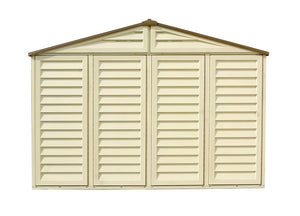 DuraMax 10.5'x13' Woodbridge Plus Vinyl Shed with Foundation